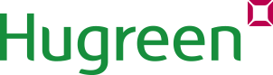 휴그린 로고